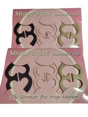 NWT 2PK Strap Perfect Bra Concealer Clips
